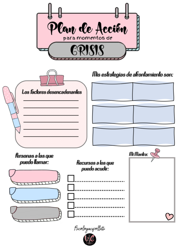 Plan para Crisis